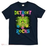Detroit Rocks Peace T-Shirt thumb 0