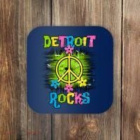 Detroit Rocks Peace Coaster thumb 0