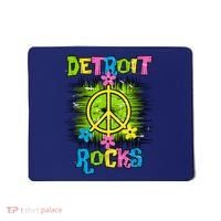 Detroit Rocks Peace Mousepad thumb 0