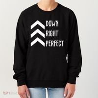 Down Right Perfect Down Syndrome Awareness Women's Sweatshirt thumb 0