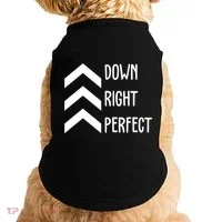 Down Right Perfect Down Syndrome Awareness Doggie Tank thumb 0