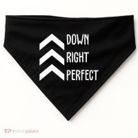 Down Right Perfect Down Syndrome Awareness USA-Made Doggie Bandana thumb 0