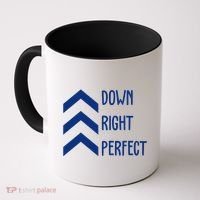 Down Right Perfect Down Syndrome Awareness Coffee Mug thumb 0