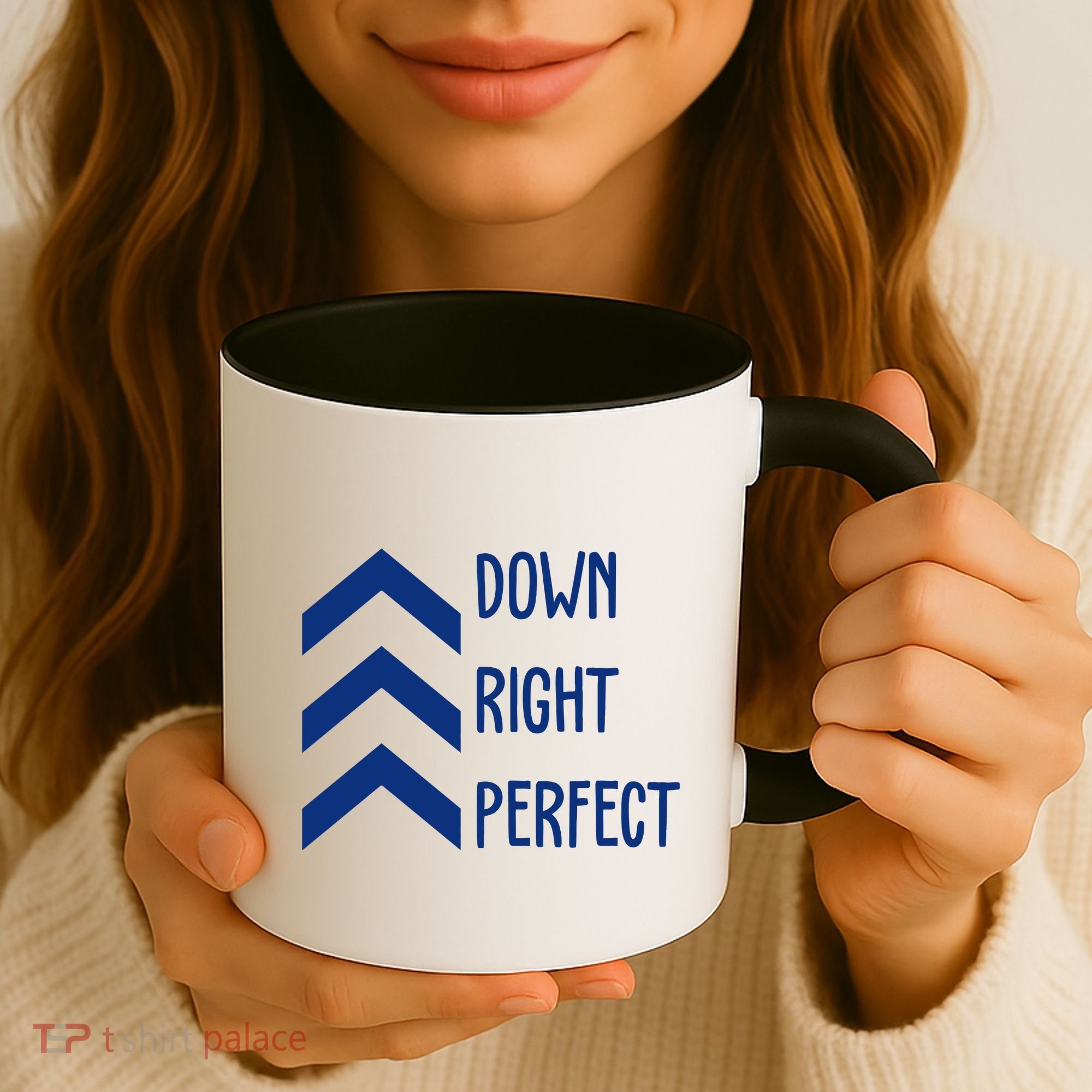 Down Right Perfect Down Syndrome Awareness Coffee Mug