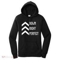 Down Right Perfect Down Syndrome Awareness Women's Hoodie thumb 0