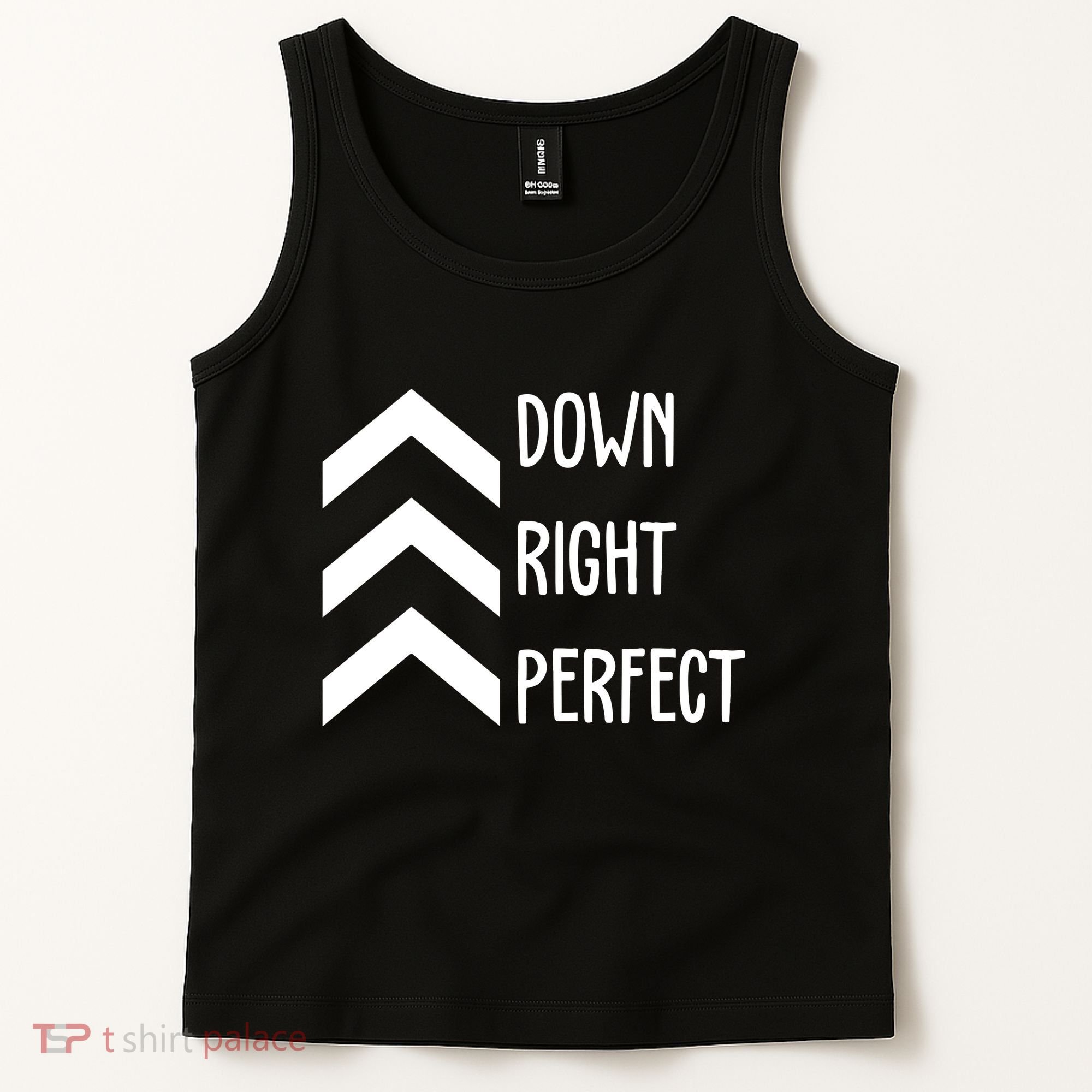 Down Right Perfect Down Syndrome Awareness Tank Top