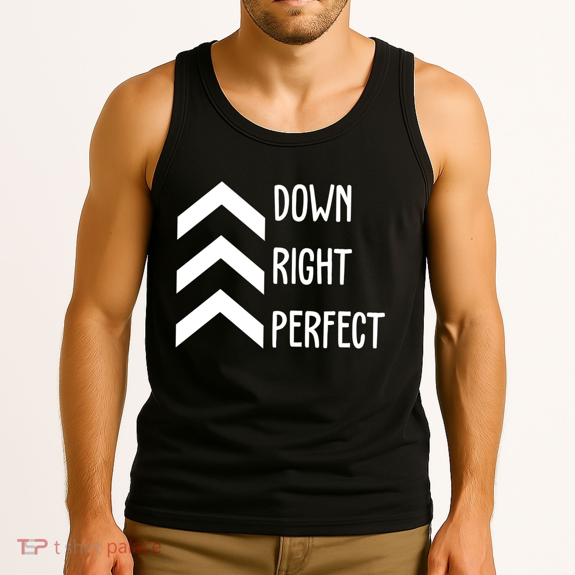 Down Right Perfect Down Syndrome Awareness Tank Top
