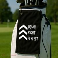Down Right Perfect Down Syndrome Awareness Golf Towel thumb 2