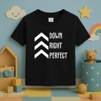 Down Right Perfect Down Syndrome Awareness Toddler T-Shirt thumb 3
