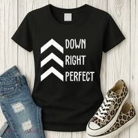 Down Right Perfect Down Syndrome Awareness Women's T-Shirt thumb 3