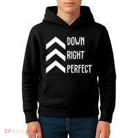 Down Right Perfect Down Syndrome Awareness Kids Hoodie thumb 4