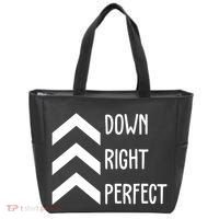 Down Right Perfect Down Syndrome Awareness Tote Bag thumb 0