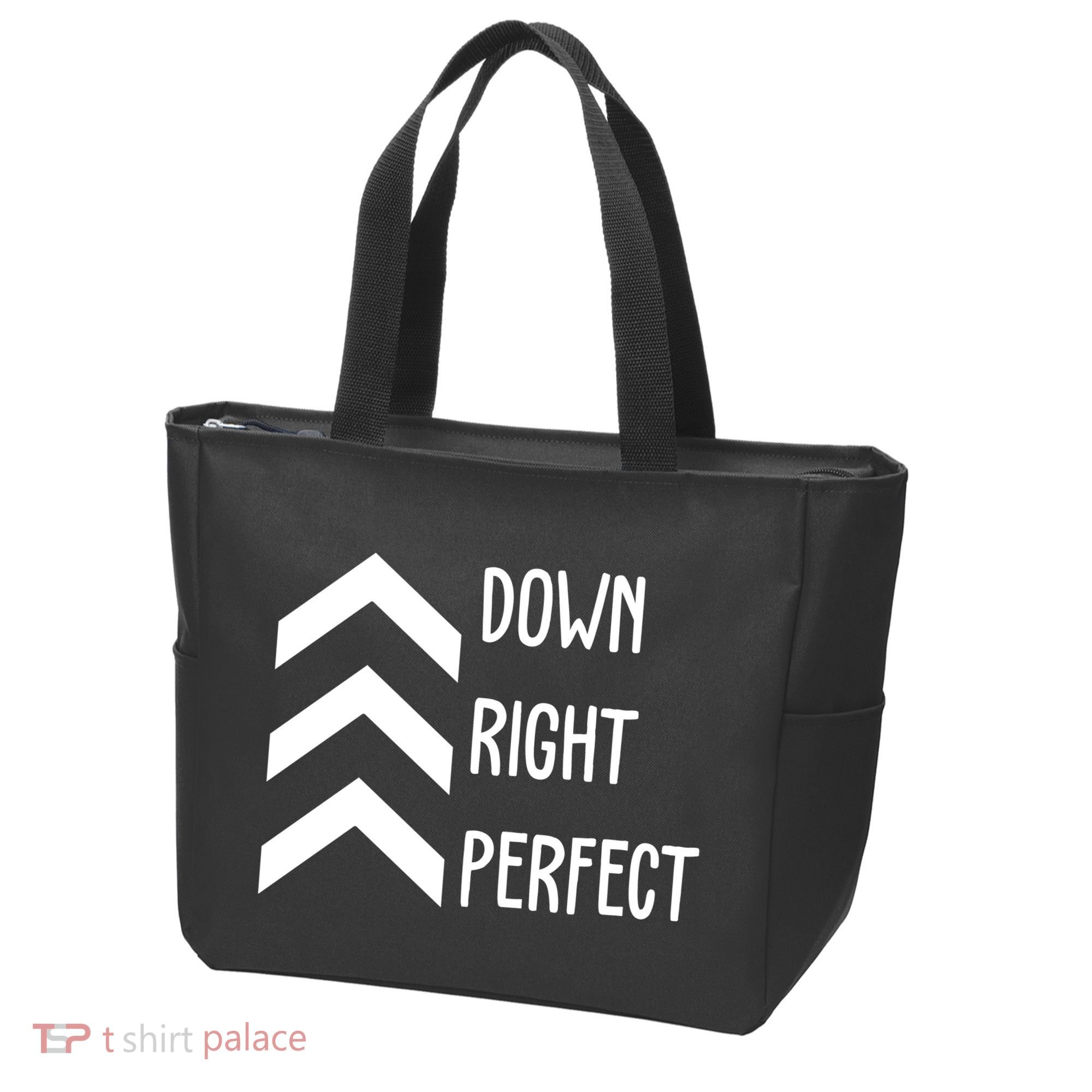 Down Right Perfect Down Syndrome Awareness Tote Bag