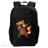 Dabbing Red Panda Wearing Sunglasses Dab Dance Backpack thumb 0