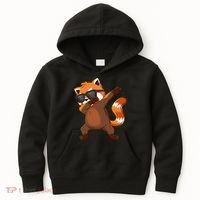 Dabbing Red Panda Wearing Sunglasses Dab Dance Kids Hoodie thumb 0