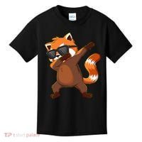 Dabbing Red Panda Wearing Sunglasses Dab Dance Kids T-Shirt thumb 0