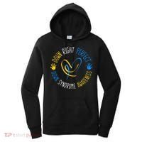 down right perfect down syndrome awareness Women's Hoodie thumb 0