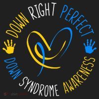 down right perfect down syndrome awareness Hat thumb 2
