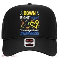Down Right Perfect Down Syndrome Awareness Heart Sock Hat thumb 0