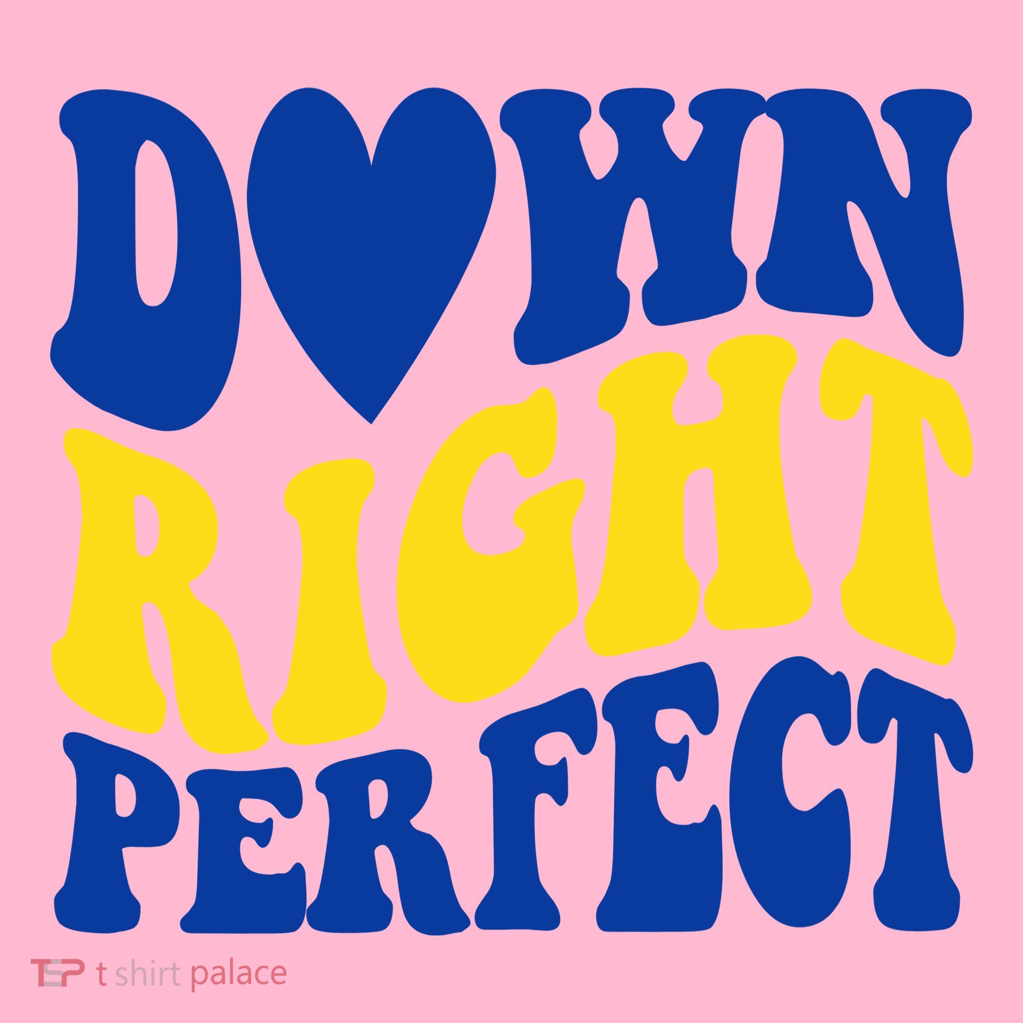 Down Right Perfect Down Syndrome Awareness Coaster