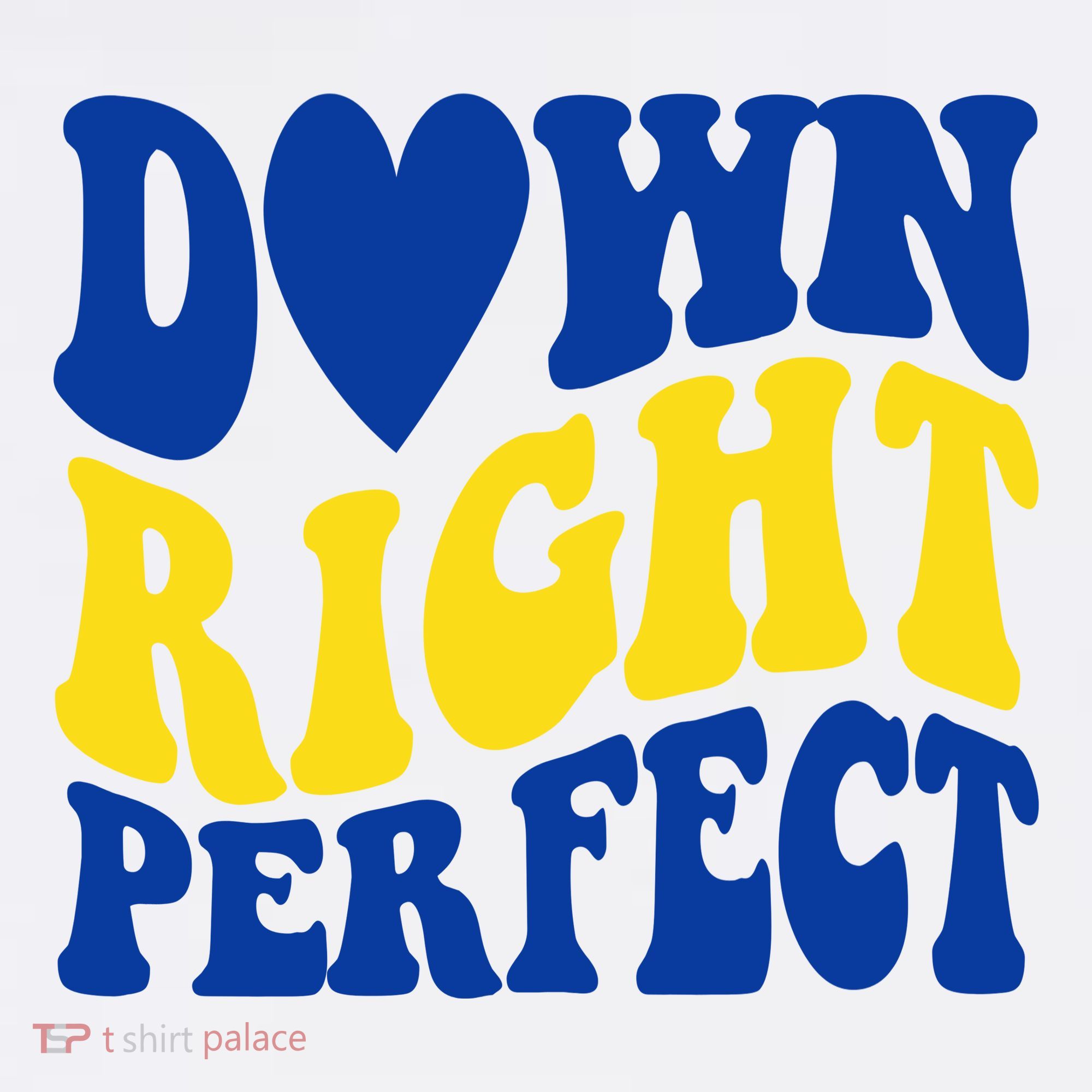 Down Right Perfect Down Syndrome Awareness Ornament