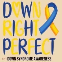 Down Right Perfect Down Syndrome Awareness Tote Bag thumb 4
