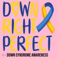 Down Right Perfect Down Syndrome Awareness Coaster thumb 2