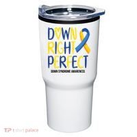 Down Right Perfect Down Syndrome Awareness Tumbler thumb 0
