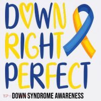 Down Right Perfect Down Syndrome Awareness Tumbler thumb 3
