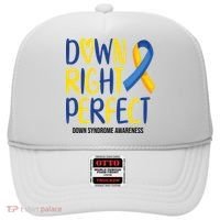Down Right Perfect Down Syndrome Awareness Hat thumb 0