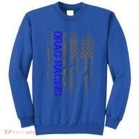 Drag Racer Patriotic American Flag Drag Racing Gift Sweatshirt thumb 0