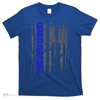 Drag Racer Patriotic American Flag Drag Racing Gift T-Shirt thumb 0