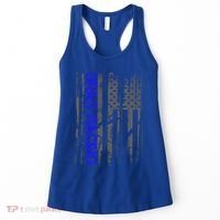 Drag Racer Patriotic American Flag Drag Racing Gift Women's Tank Top thumb 0