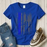 Drag Racer Patriotic American Flag Drag Racing Gift Women's T-Shirt thumb 3