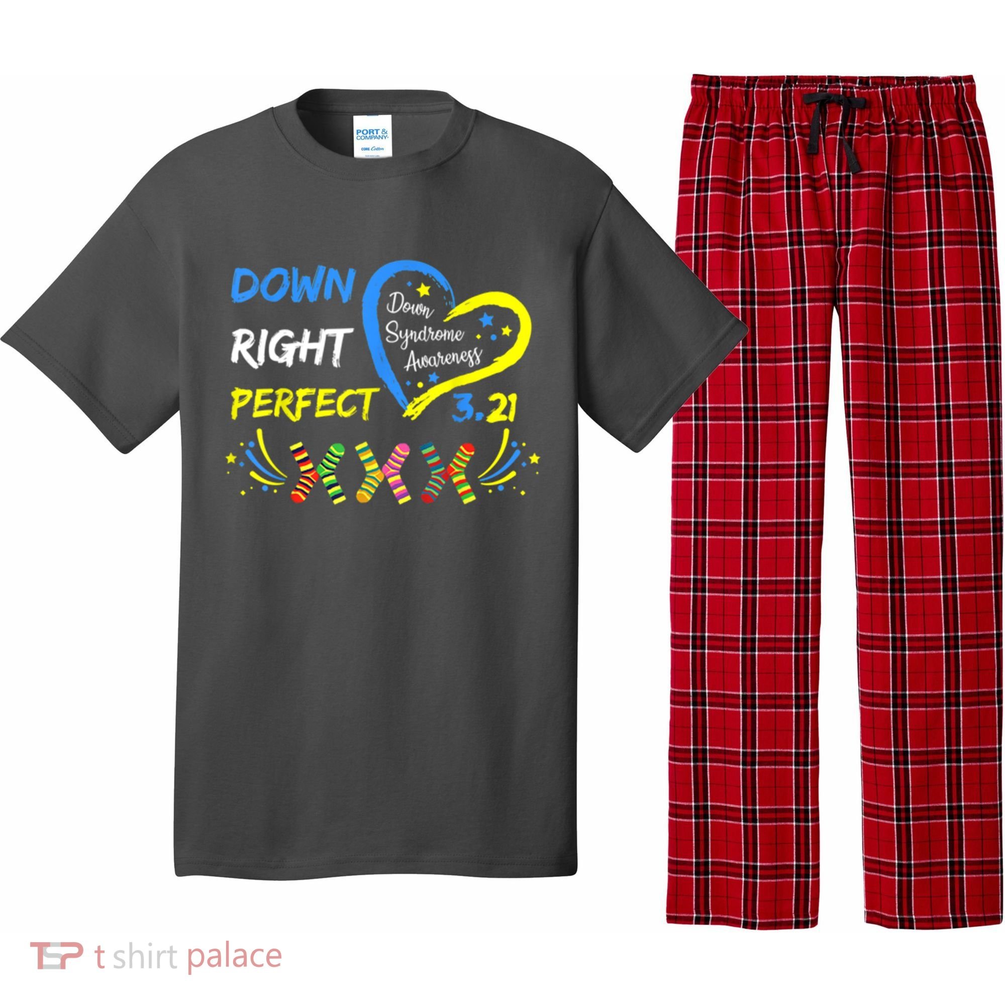 Down Right Perfect Down Syndrome Awareness Pajama Set