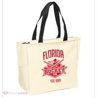 Distressed Retro Panther Party Tailgate Tote Bag thumb 2