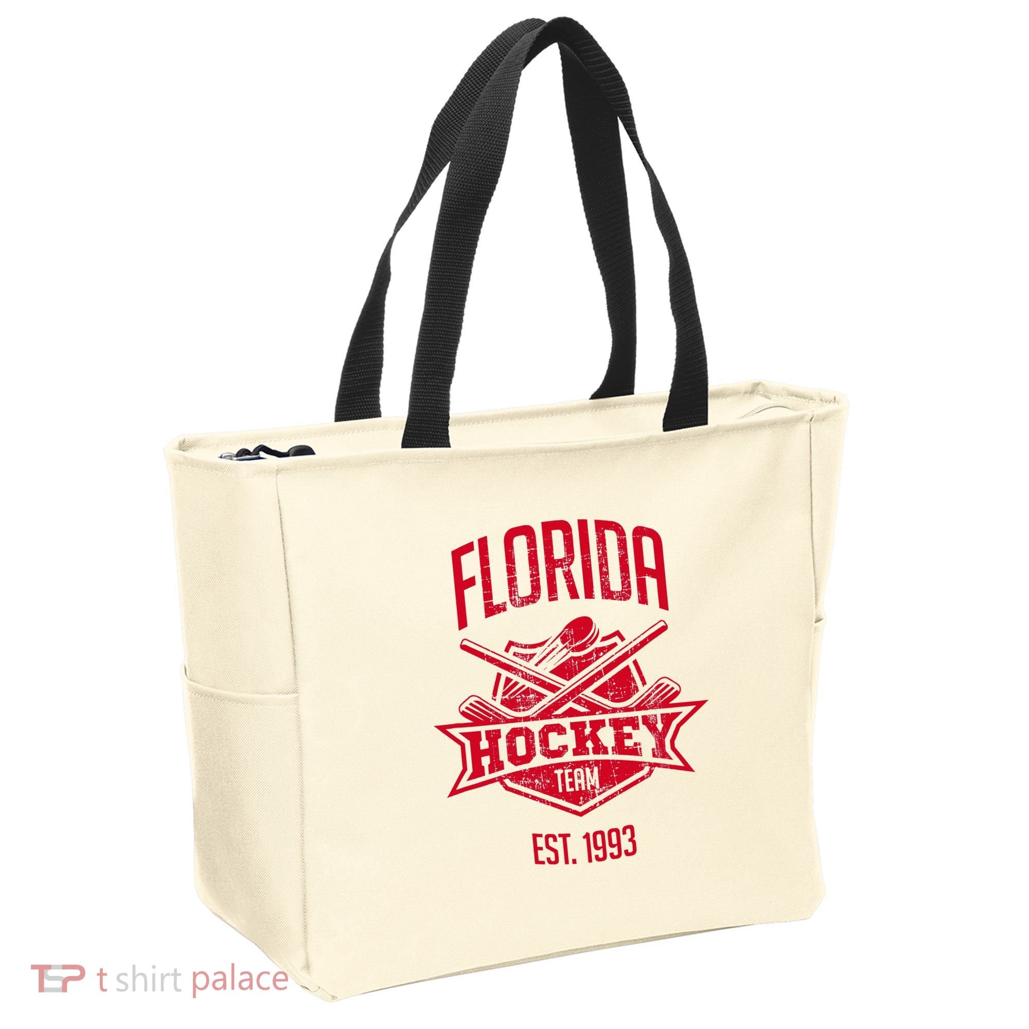 Distressed Retro Panther Party Tailgate Tote Bag