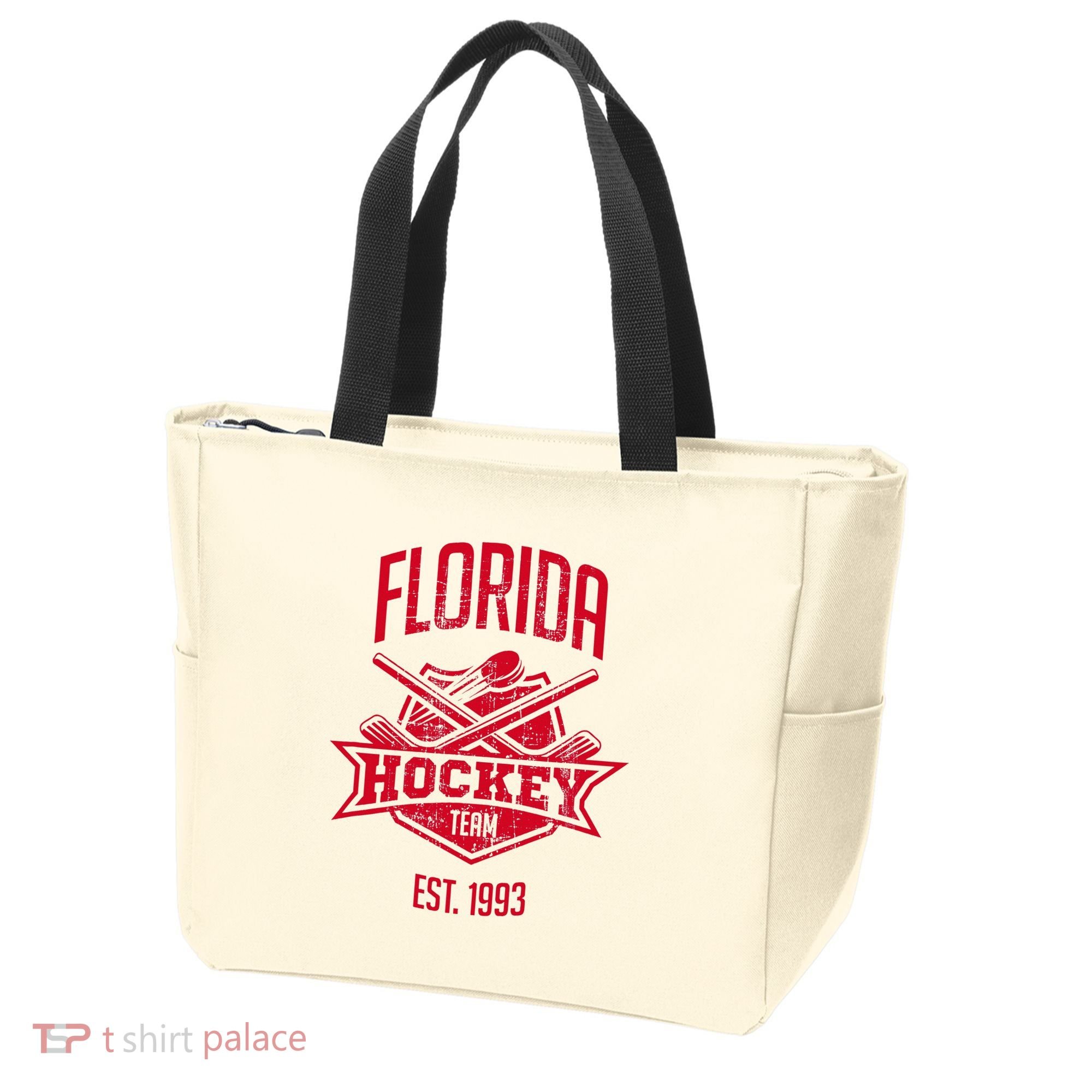 Distressed Retro Panther Party Tailgate Tote Bag
