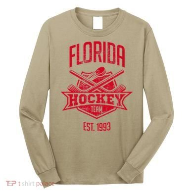 Distressed Retro Panther Party Tailgate Long Sleeve Shirt