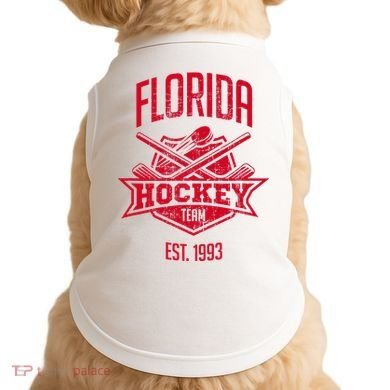 Distressed Retro Panther Party Tailgate Doggie Tank