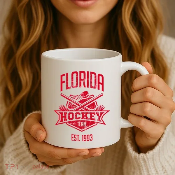 Distressed Retro Panther Party Tailgate Coffee Mug