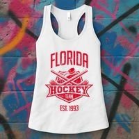 Distressed Retro Panther Party Tailgate Women's Tank Top thumb 3