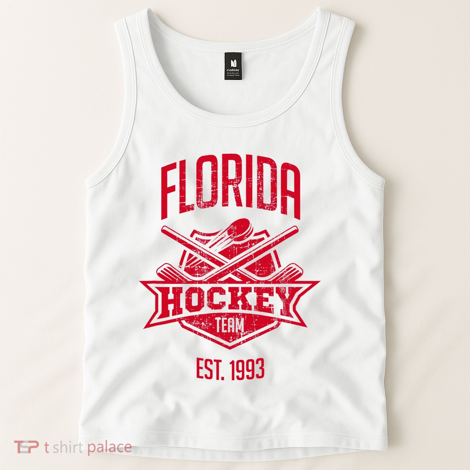 Distressed Retro Panther Party Tailgate Tank Top