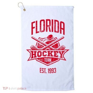 Distressed Retro Panther Party Tailgate Golf Towel