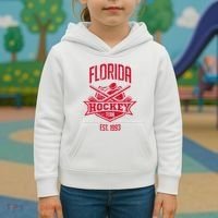 Distressed Retro Panther Party Tailgate Kids Hoodie thumb 3