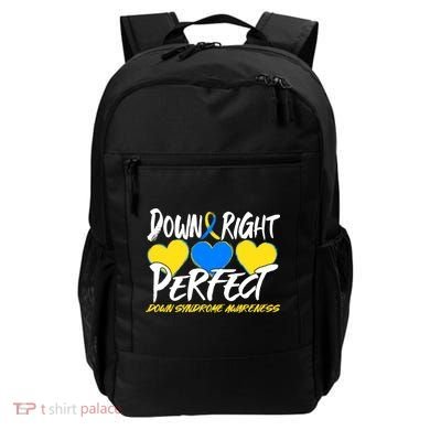 Down Right Perfect Down Syndrome Awareness Backpack