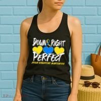Down Right Perfect Down Syndrome Awareness Women's Tank Top thumb 2