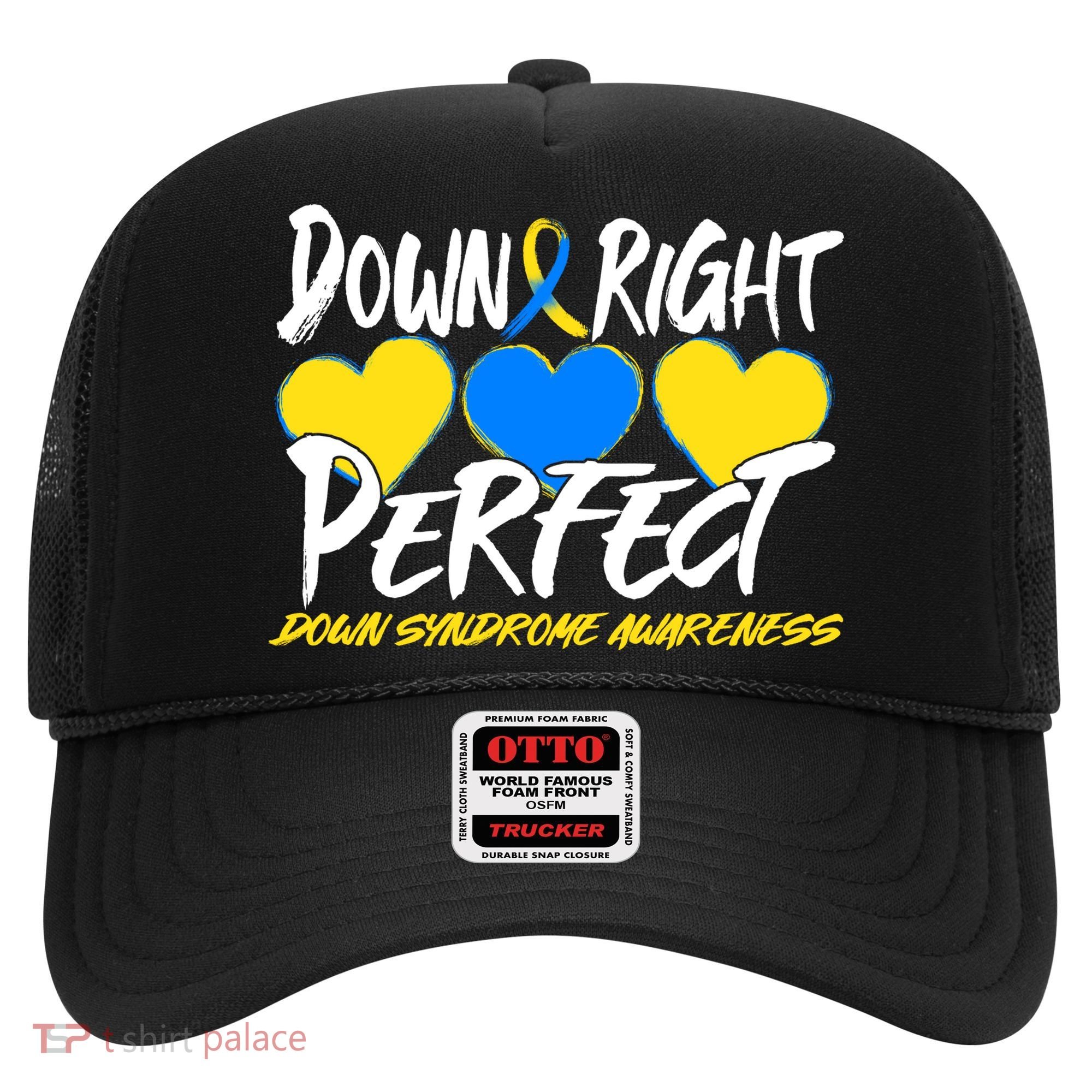 Down Right Perfect Down Syndrome Awareness Hat