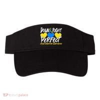 Down Right Perfect Down Syndrome Awareness Visor thumb 0