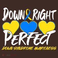 Down Right Perfect Down Syndrome Awareness Beanie thumb 2